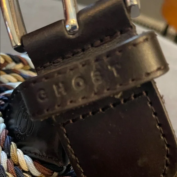 Ghost Golf PATRICK Mens Braided Stretch Belt Sizes 42/44/46 - Picture 4 of 5